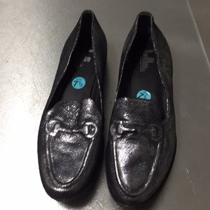 BELLE Sigerson Morrison BINA metallic loafers